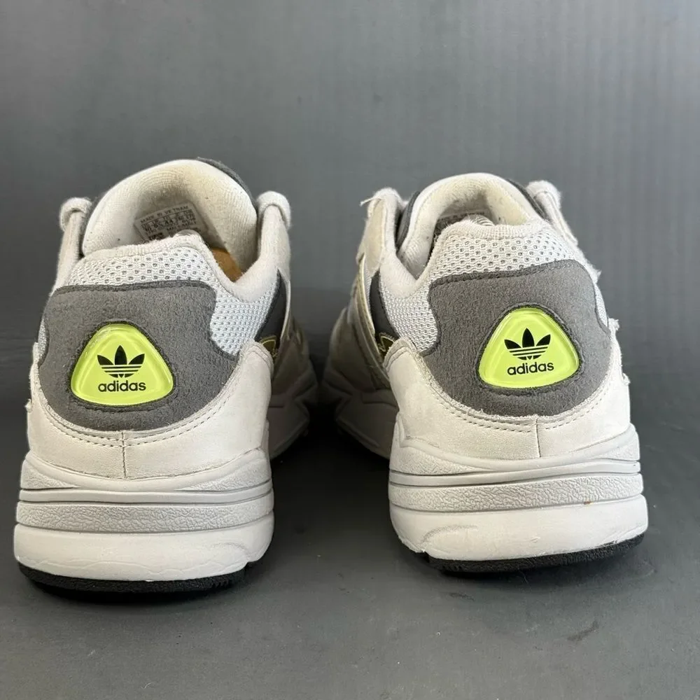 Adidas Yung-96 'Grey Silver' athletic sneaker shoes men’s size 10